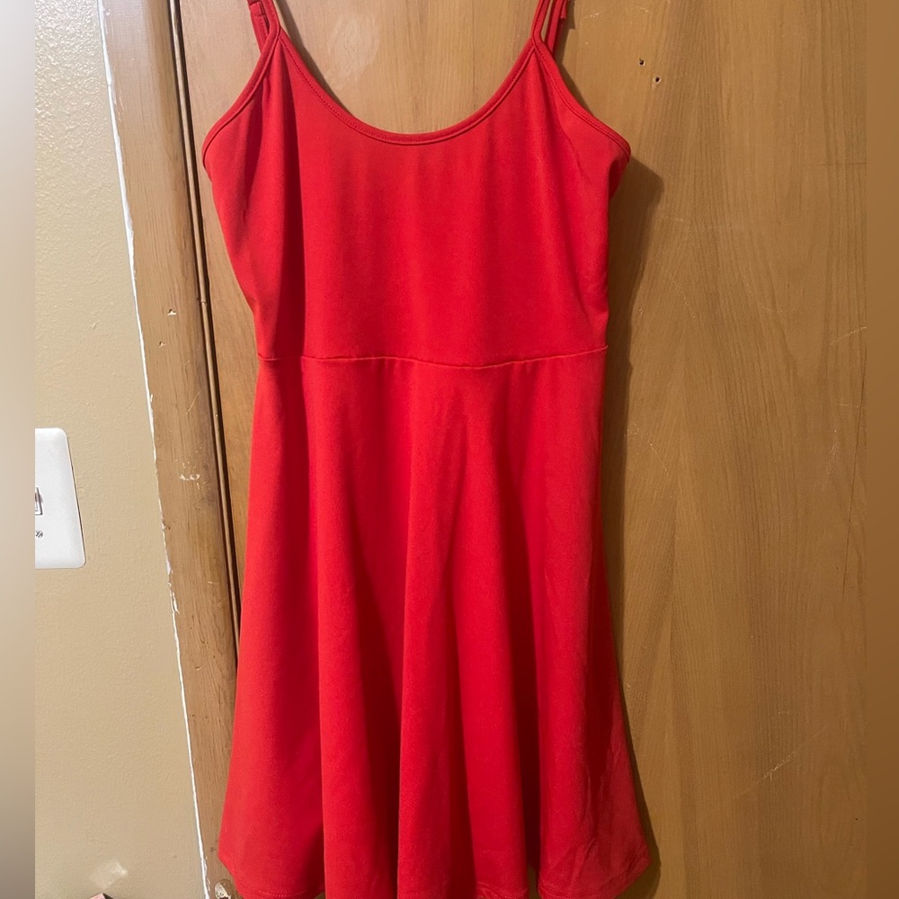 Red shein dress